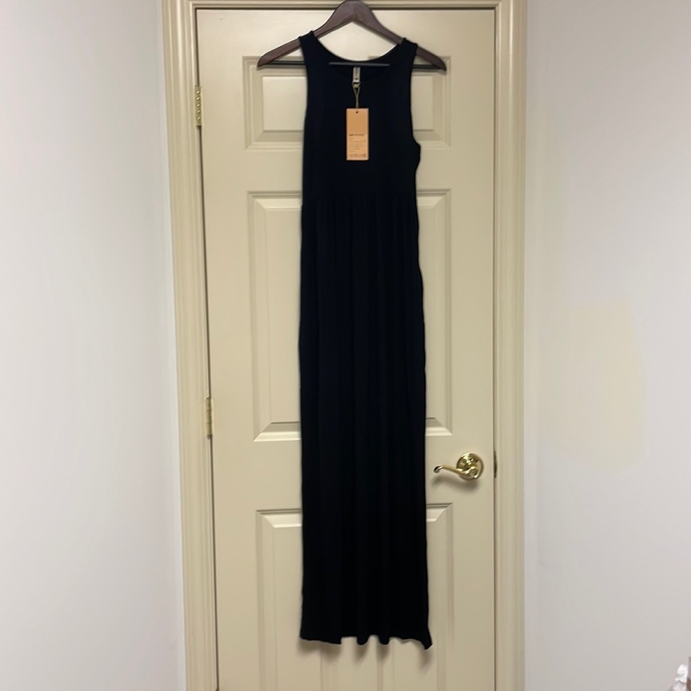 Nwt black maxi dress